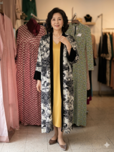 Abeya en velour Tunisie