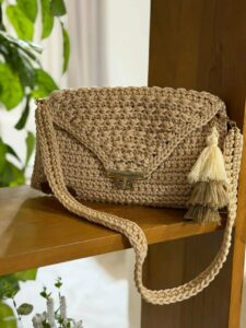 Jolie pochette beige Tunisie