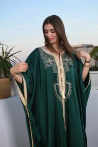 Dejba tunsia satin vert 1 en Tunisie Dejba tunsia satin vert Tunisie