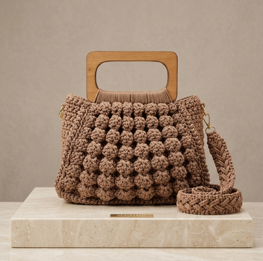 2026/06/1000395692.png Sac à Main en Crochet "Point Popcorn" – Élégance Nude & Anses en Bois Tunisie
