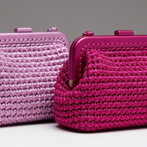 Pochette chic en crochet métallisé "Éclat Festif" Tunisie