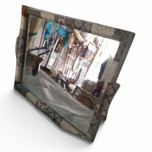 Plateau avec miroir, au design artisanal 3 en Tunisie Plateau avec miroir, au design artisanal Tunisie
