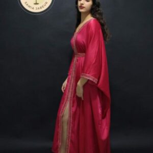 Jebba tunisienne en satin de soie Tunisie