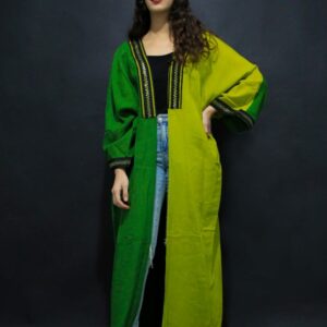 Kimono en hayek avec des broderies dorées Tunisie