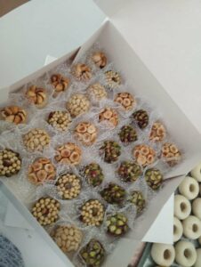 Pâtisserie fine aux fruits secs (Hlou bel Fekia) Tunisie