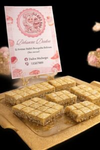 Baklawa aux amandes et noisettes (Baklawa Louz & Boufriwa) Tunisie