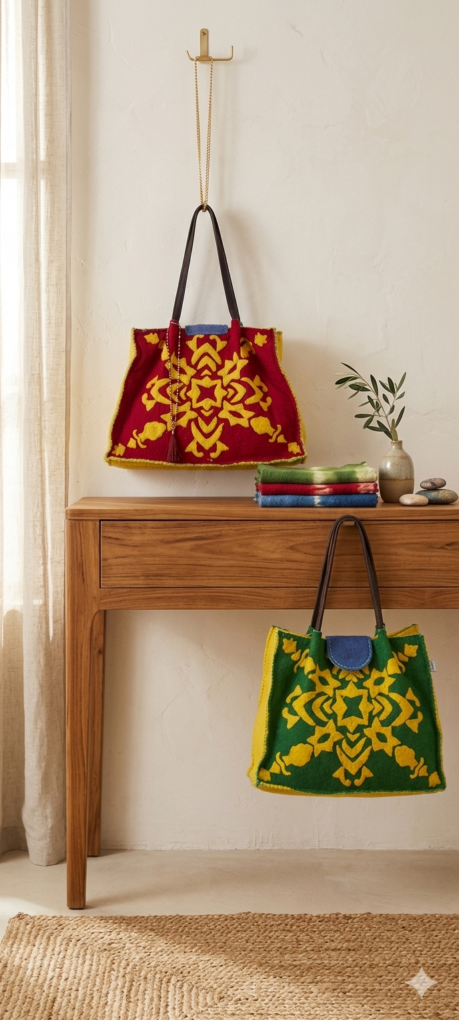 1777236765287 Sac artisanal en laine Tunisie