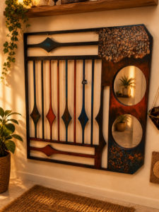 Grand miroir et porte manteaux à la fois Tunisie